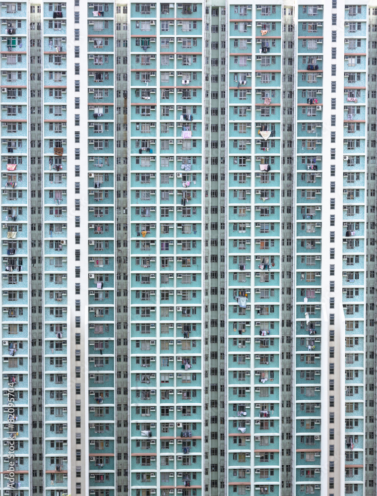 Hong Kong high density housing