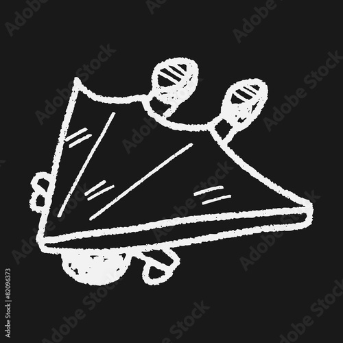 Hang gliding doodle