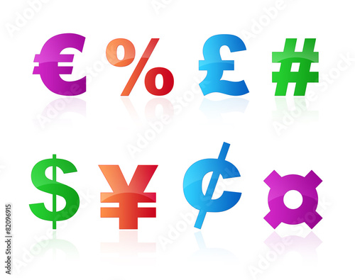 Currency symbols © nalinn