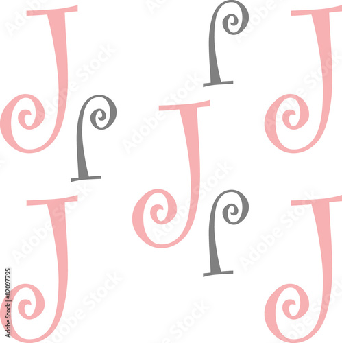 Ornamental abstract pattern. Seamless vector background.