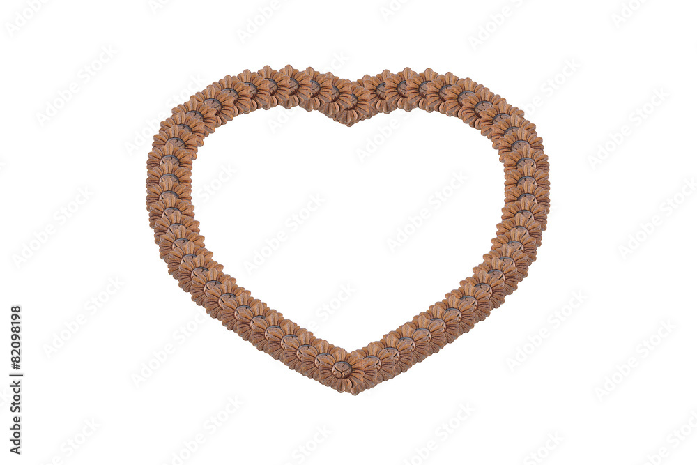 Heart wood carving Heart wood carving