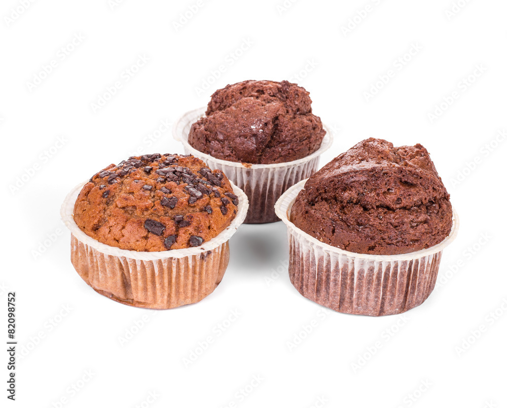 Muffins Isolated