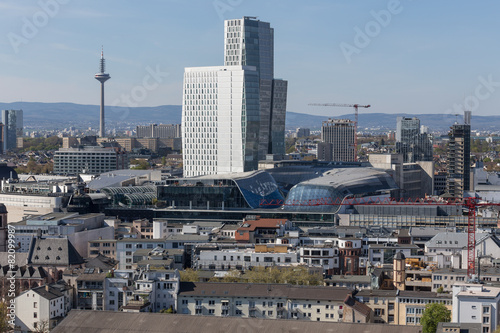 frankfurt am main germany cityscape with the tv tower © Tobias Arhelger