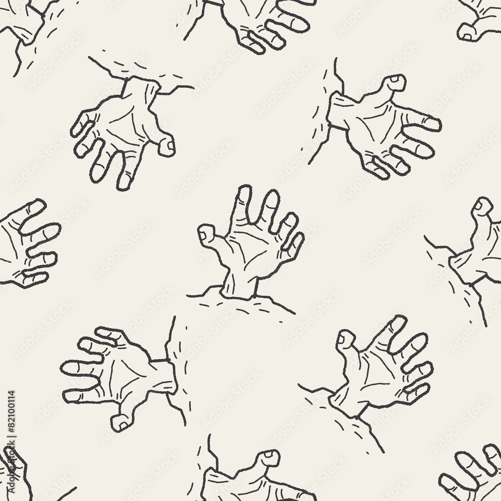zombie hand doodle zombie hand doodle