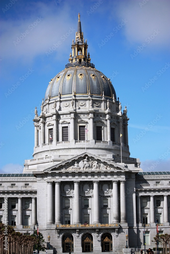 City Hall - San Francisco in California