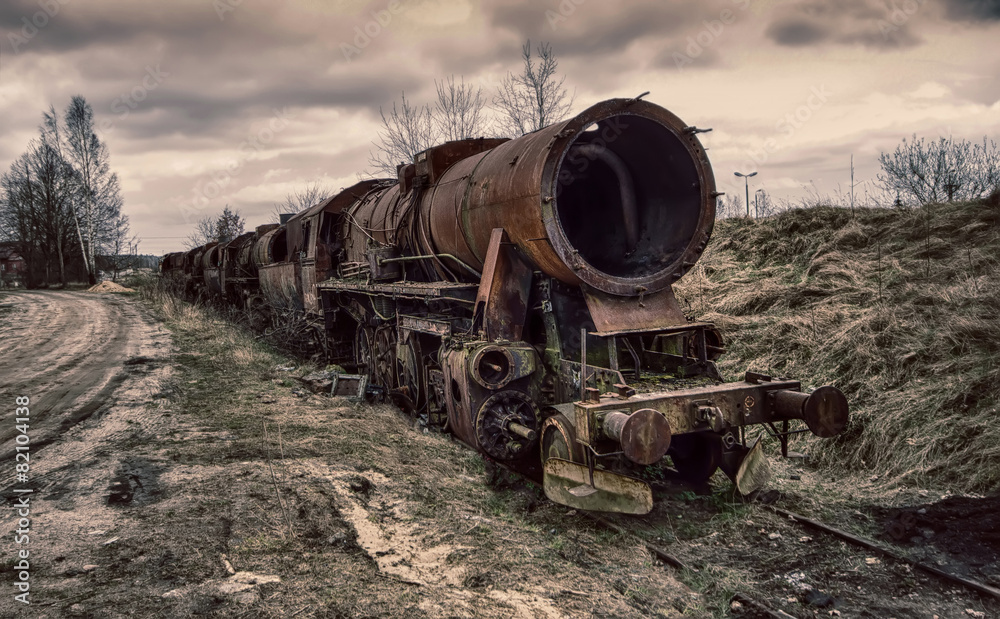 The old locomotive