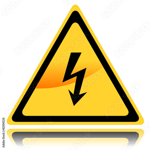 Free Download High voltage sign - GFXLoad
