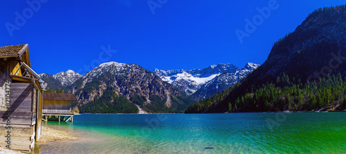 Bergsee in Tirol in den Alpen
