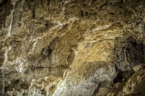 Interior of Polovragi cave, Romania