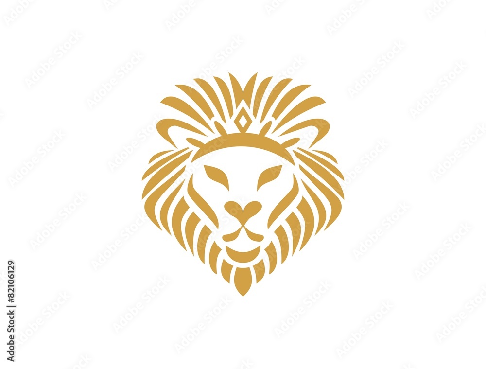 lion head simple logo 2 lion head simple logo 2