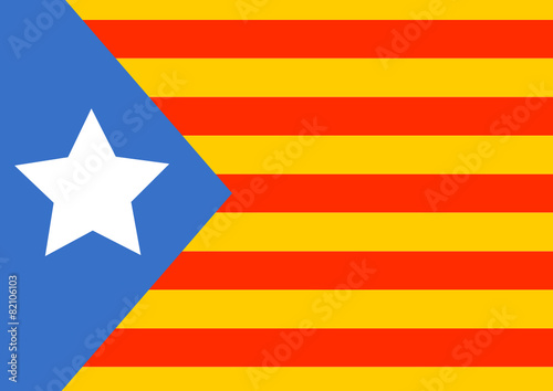 Bandera catalana  photo
