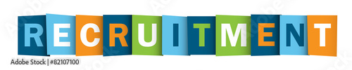 "RECRUITMENT" icon (vacancies cv jobs offers search careers)