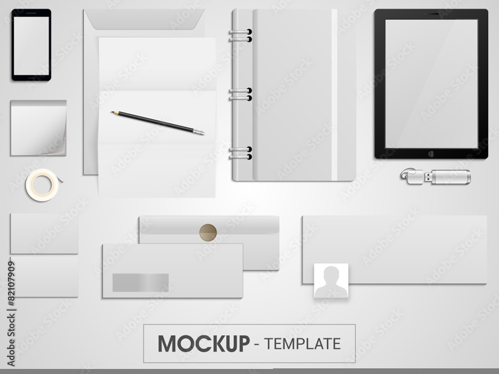 Blank corporate identity kit for business. Blank corporate identity kit for business.