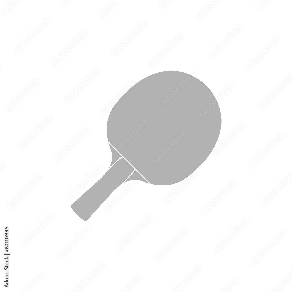 A simple icon of a tennis racket. A simple icon of a tennis racket.
