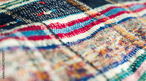 Traditional Ukrainian woven fabric