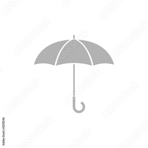 Simple icon umbrella.