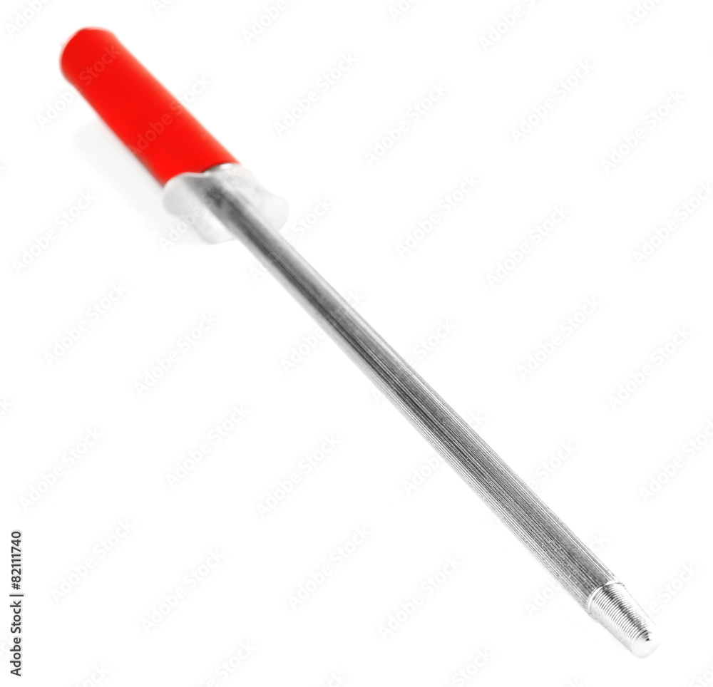 Knife sharpener isolated on white Knife sharpener isolated on white