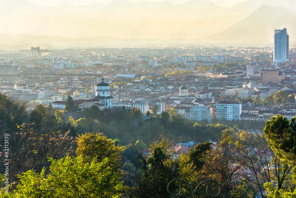 Turin, view from above