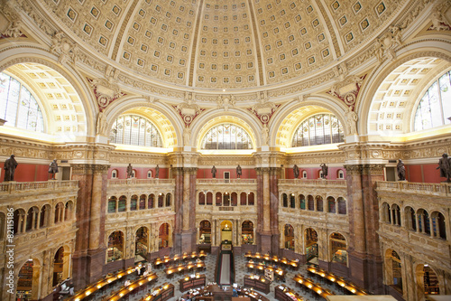 the library of congress building in washington dc photo