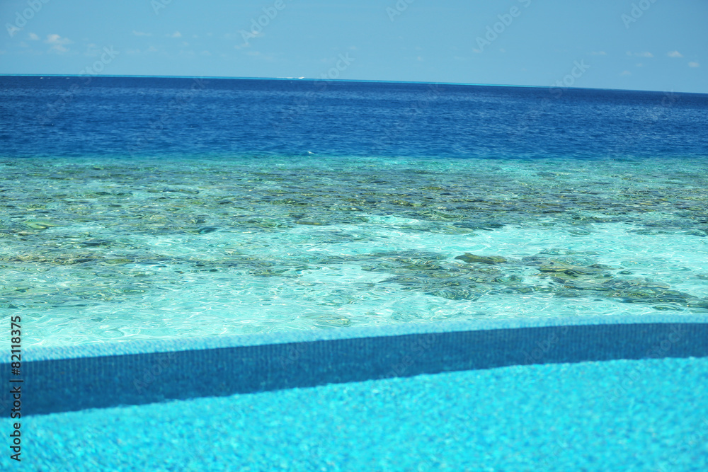 Obraz premium Ocean water background