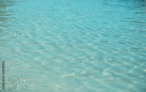 Fototapeta Naklejka Na Ścianę i Meble -  Clear ocean water, in resort