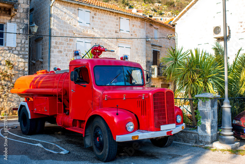 Foto Old fire truck