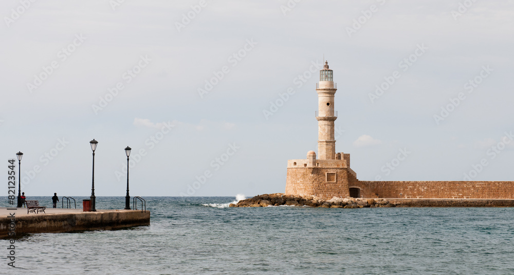 Lighthouse of Chania in Crete