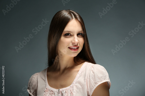 Portrait of beautiful young...