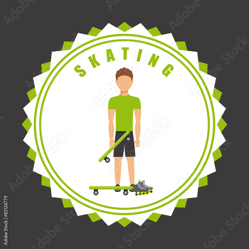 skating seal