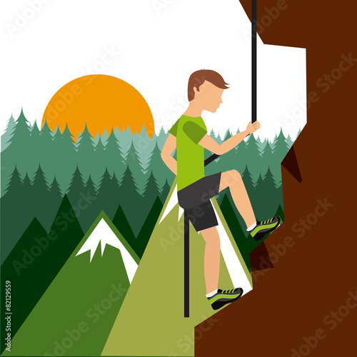 mountain climbing