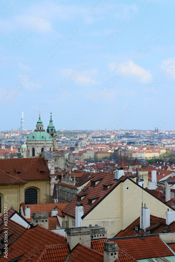 roofs from Prague castle