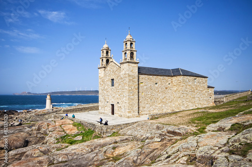 Virxe da Barca Sanctuary in Muxia, Coruna province, Spain