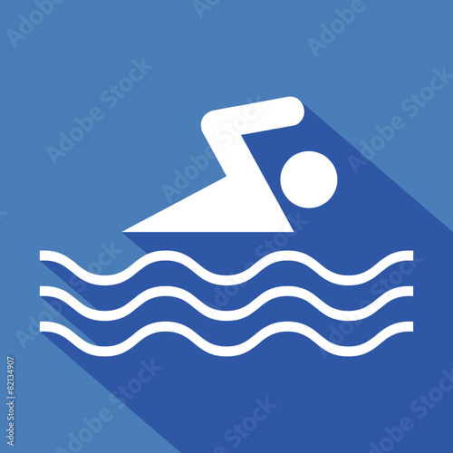 Logo nageur.