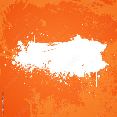 Orange grunge background