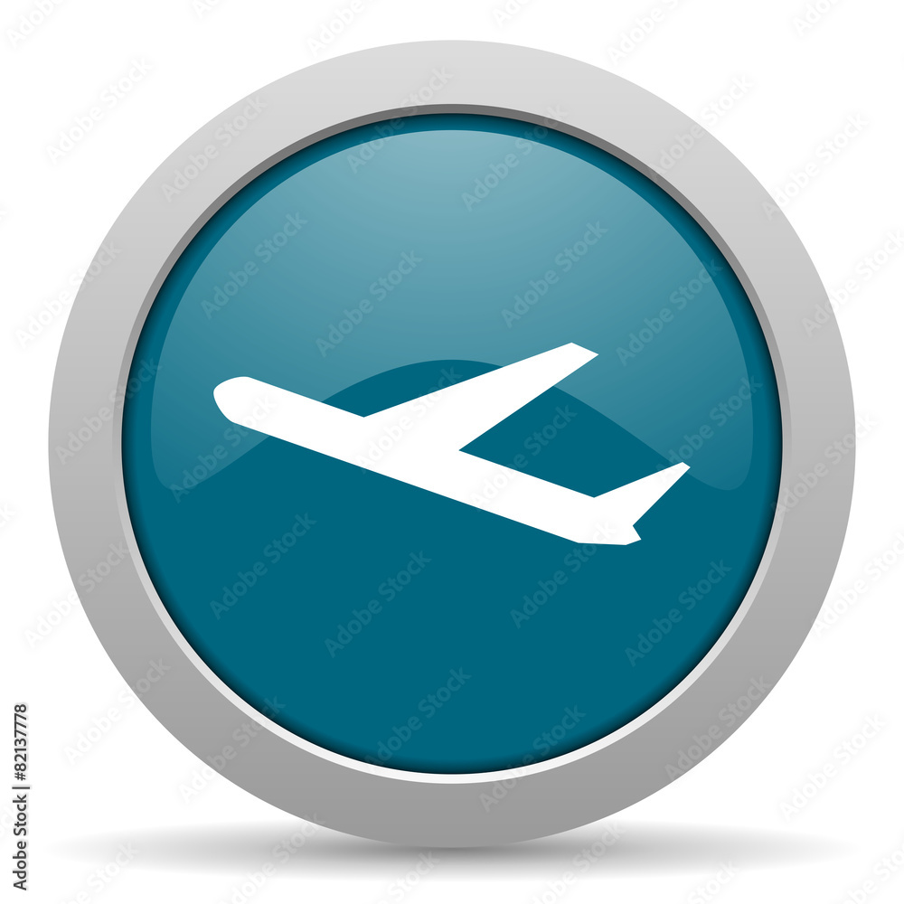 deparures blue glossy web icon deparures blue glossy web icon
