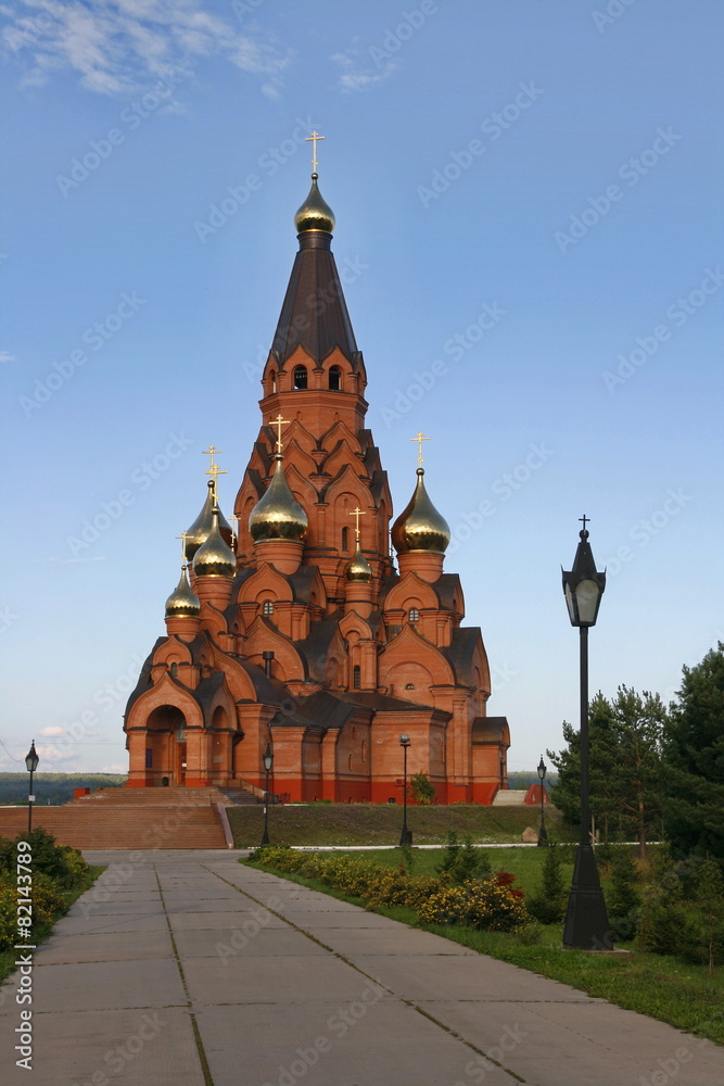 Orthodox Cathedral 8. Russia. Siberia. Lesosibirsk