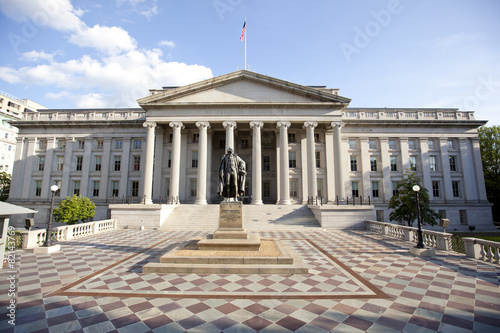 the treasury department building photo