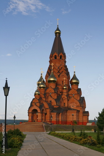 Wallpaper Mural Orthodox Cathedral 9. Russia. Siberia. Lesosibirsk Torontodigital.ca