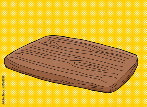 Cutting Board Cartoon