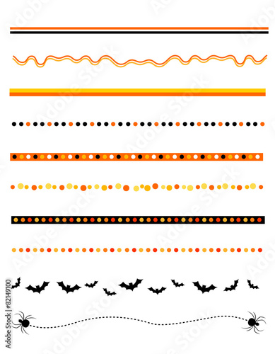 Halloween divider / frame