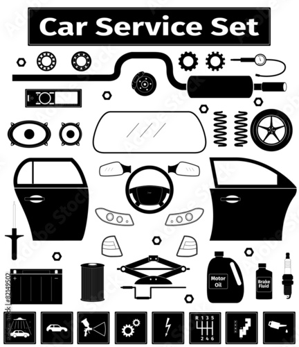 Car service set