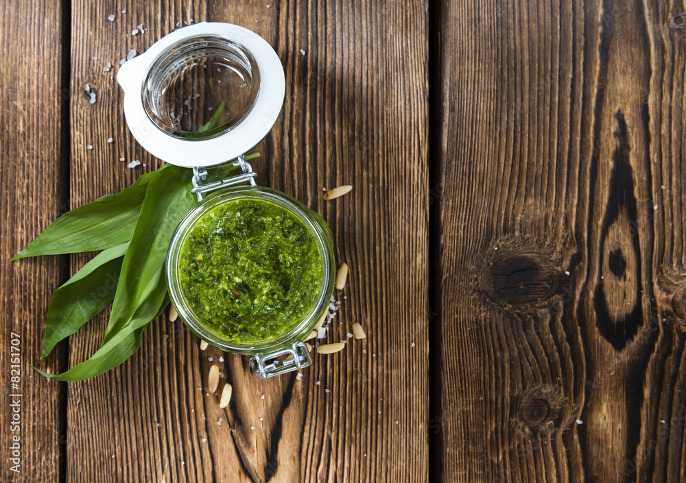 Homemade Ramson Pesto Homemade Ramson Pesto