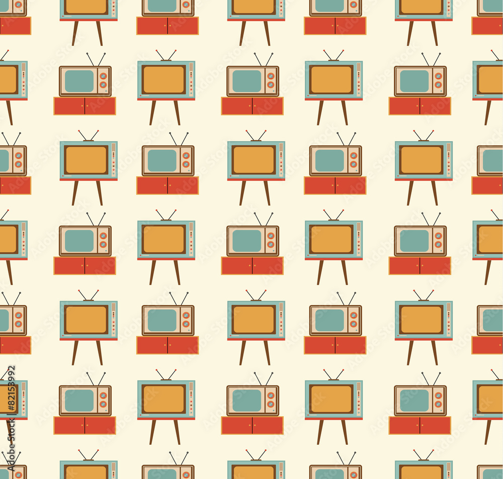 old TVs pattern old TVs pattern