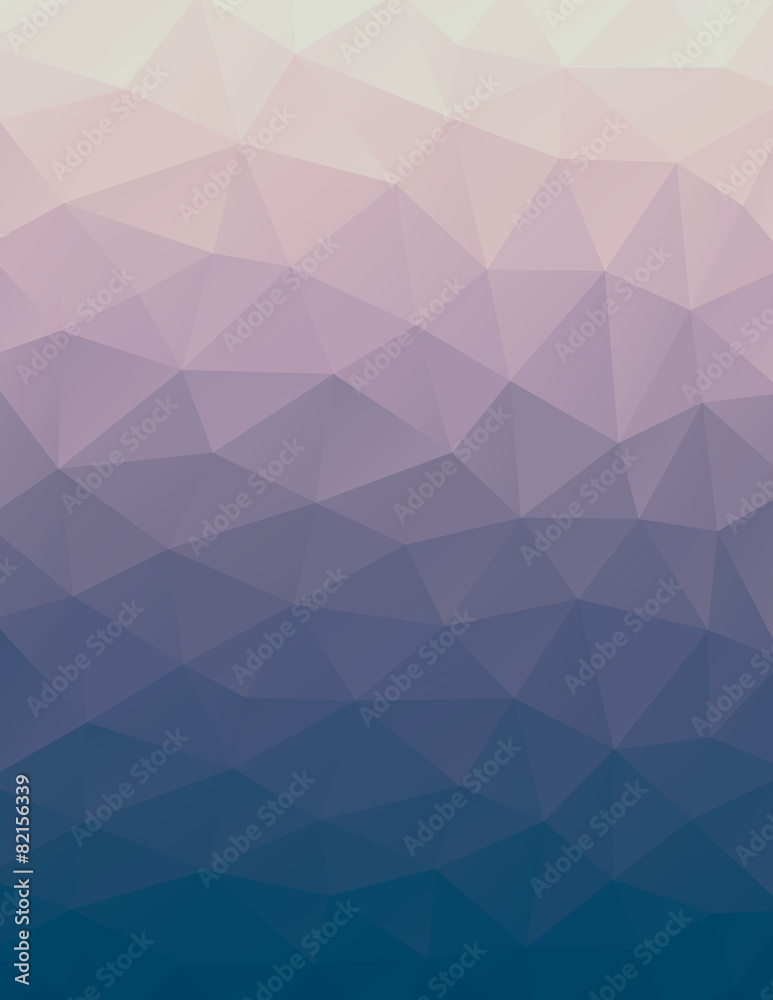 Obraz premium Polygon style geometric vector background