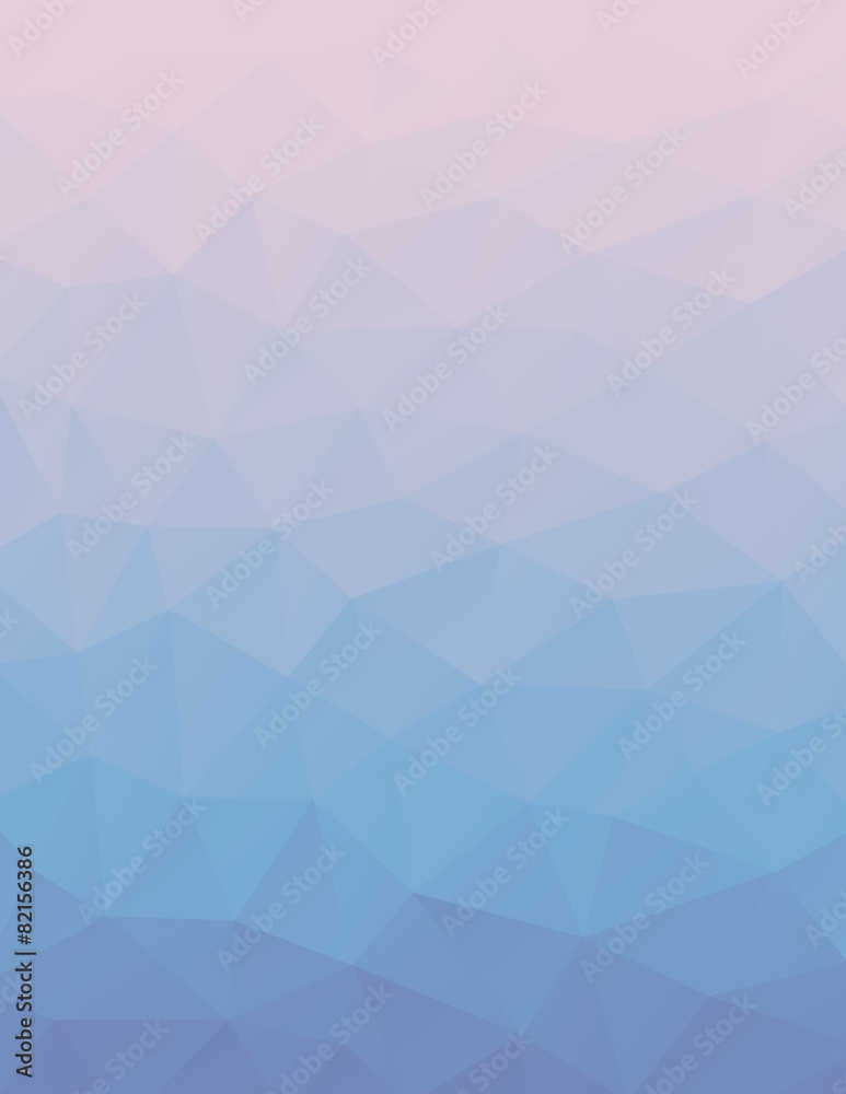 Obraz premium Polygon style geometric vector background