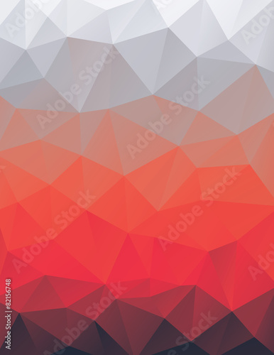 Polygon vector background illustration