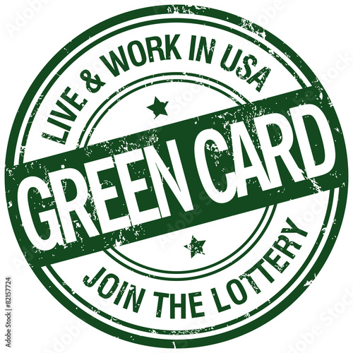 green card lottery stamp