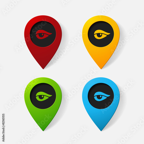 Free Download Realistic color pointer: eye - GFXLoad
