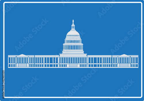 The U.S. Capitol building, Washington DC, USA.