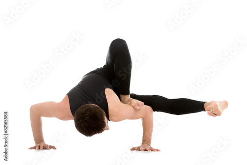 Arm balance exercise for strength photo